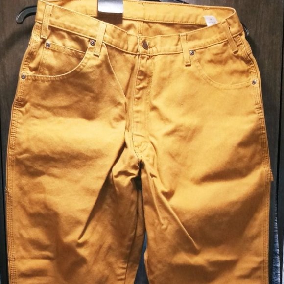 NWT - Dickies Brown Jeans - Size. 38x32 - Picture 3 of 10